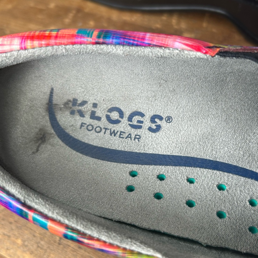 Klogs “Naples” Slip on Clogs Matrix Multicolor Pattern size 9 m - Picture 10 of 10